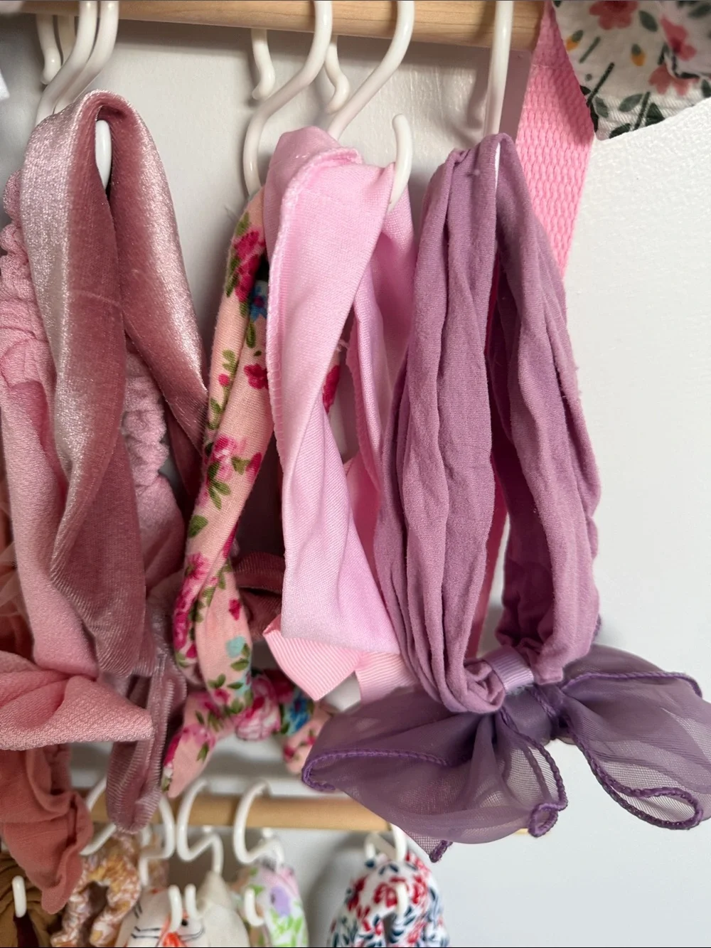 Baby girl Hanging hair band and & Accessory Organizer